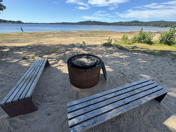 Grillsplats mjörnstranden