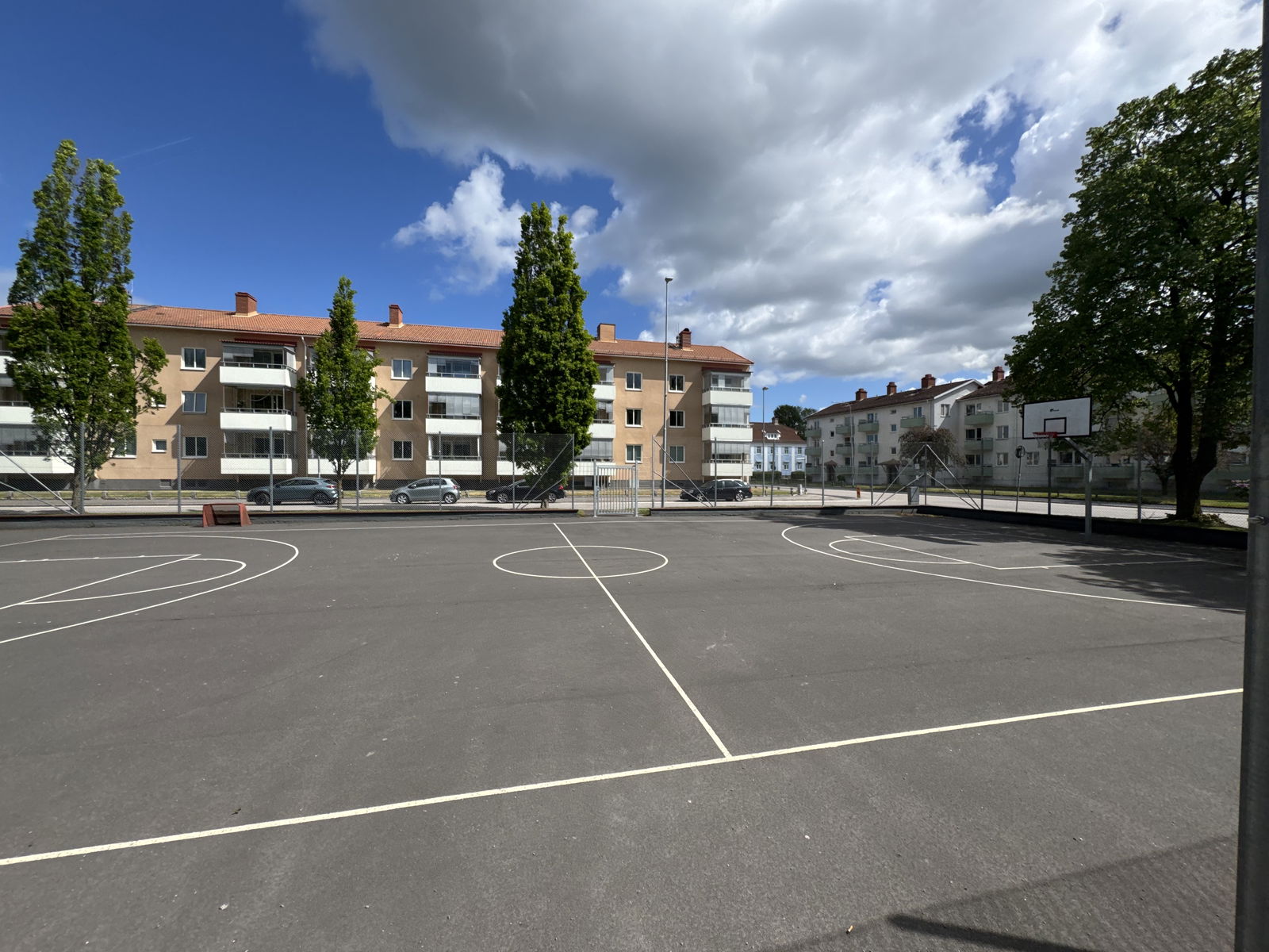 Streetbasket i örthagsparken