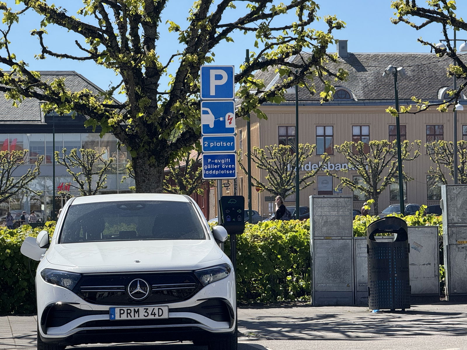 Laddplats Nya Stadens torg