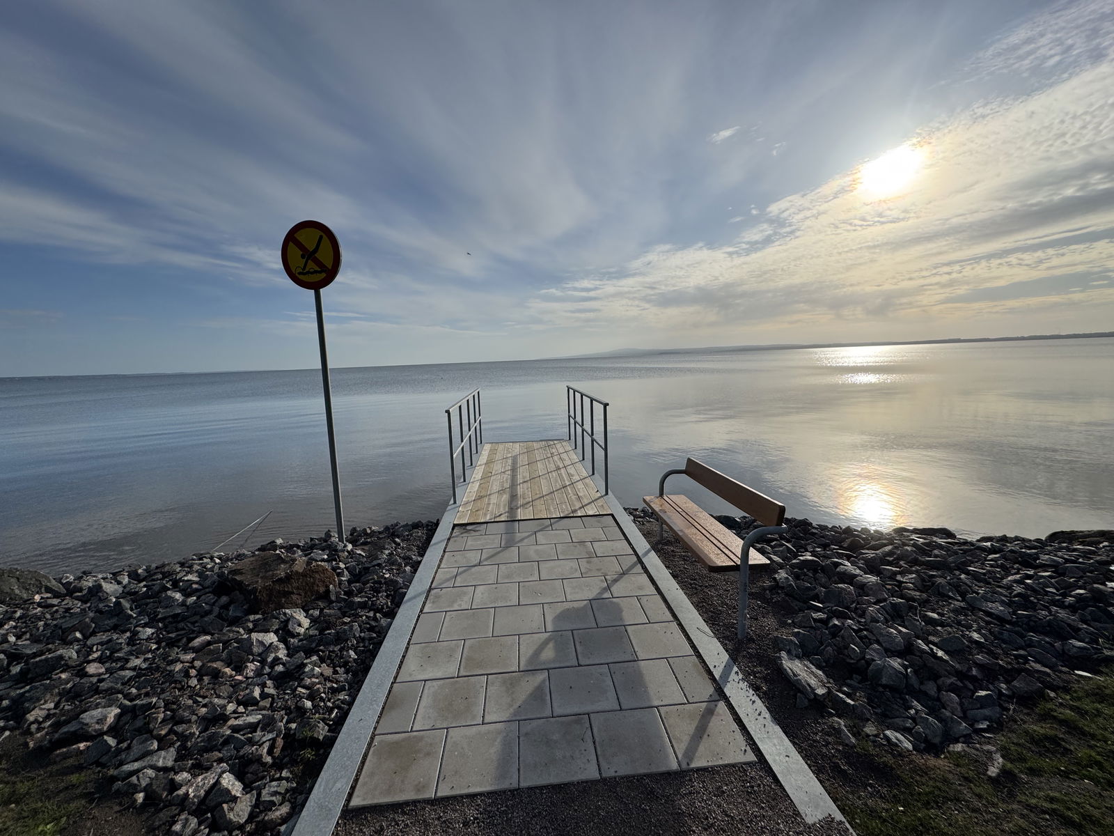 Östra Sannornas badstege