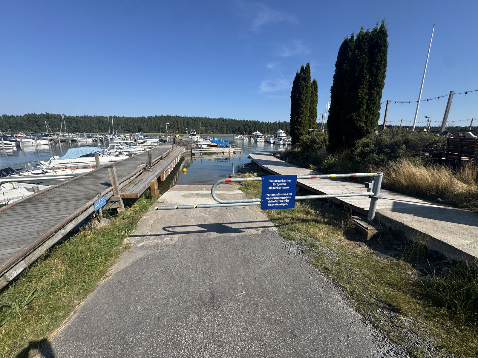 Båtramp Hörvikens marina