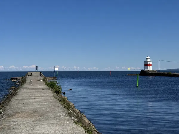 Selfiepoint Västra piren
