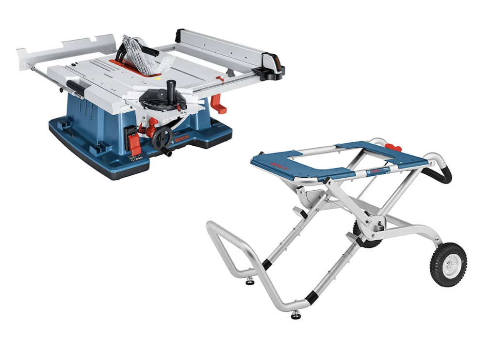 Bosch Bordssåg GTS 10 XC med stativ GTA 60 W