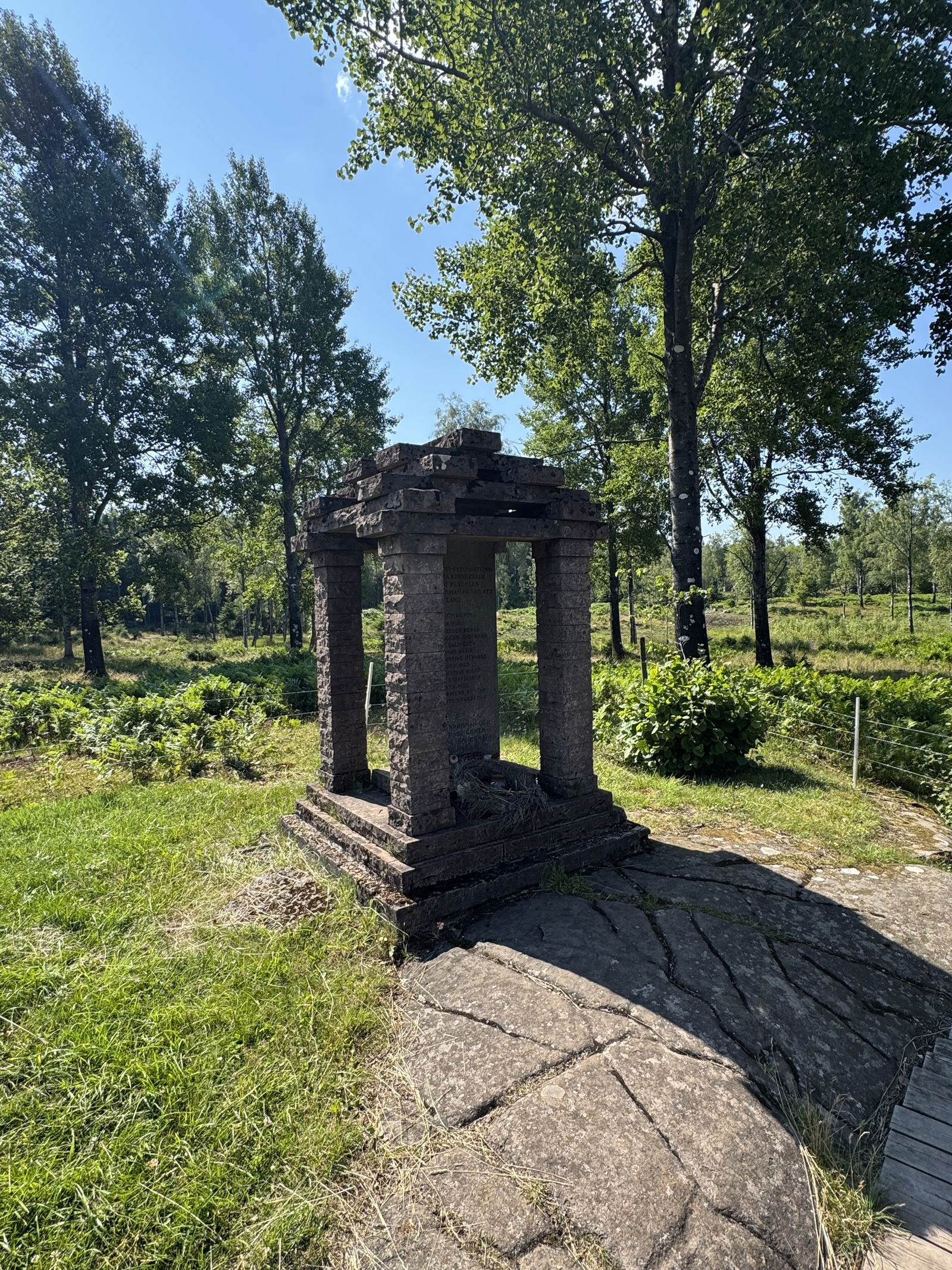 Flygmonumentet på Kinnekulle