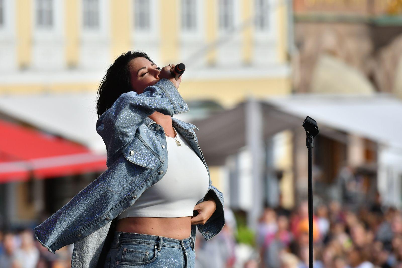 Molly Sandén live på Krusmyntagården