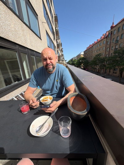 Frukost med pappa❤️