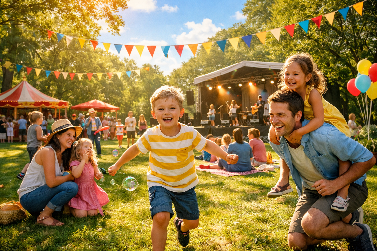 Scensommar: Kalas i Parken