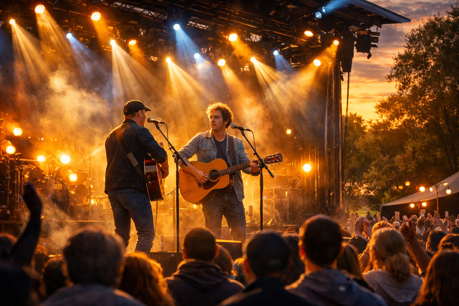 Scensommar: Simon & Fredrik sjunger Simon & Garfunkel