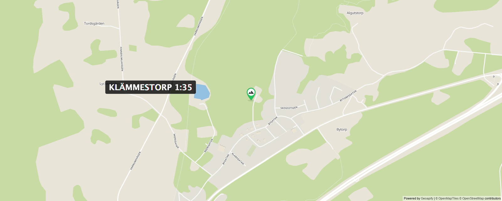 KLÄMMESTORP 1:35