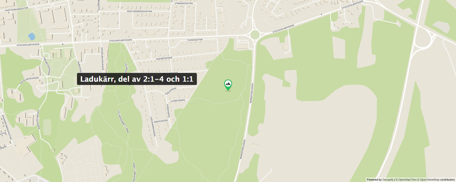 Ladukärr, del av 2:1-4 och 1:1