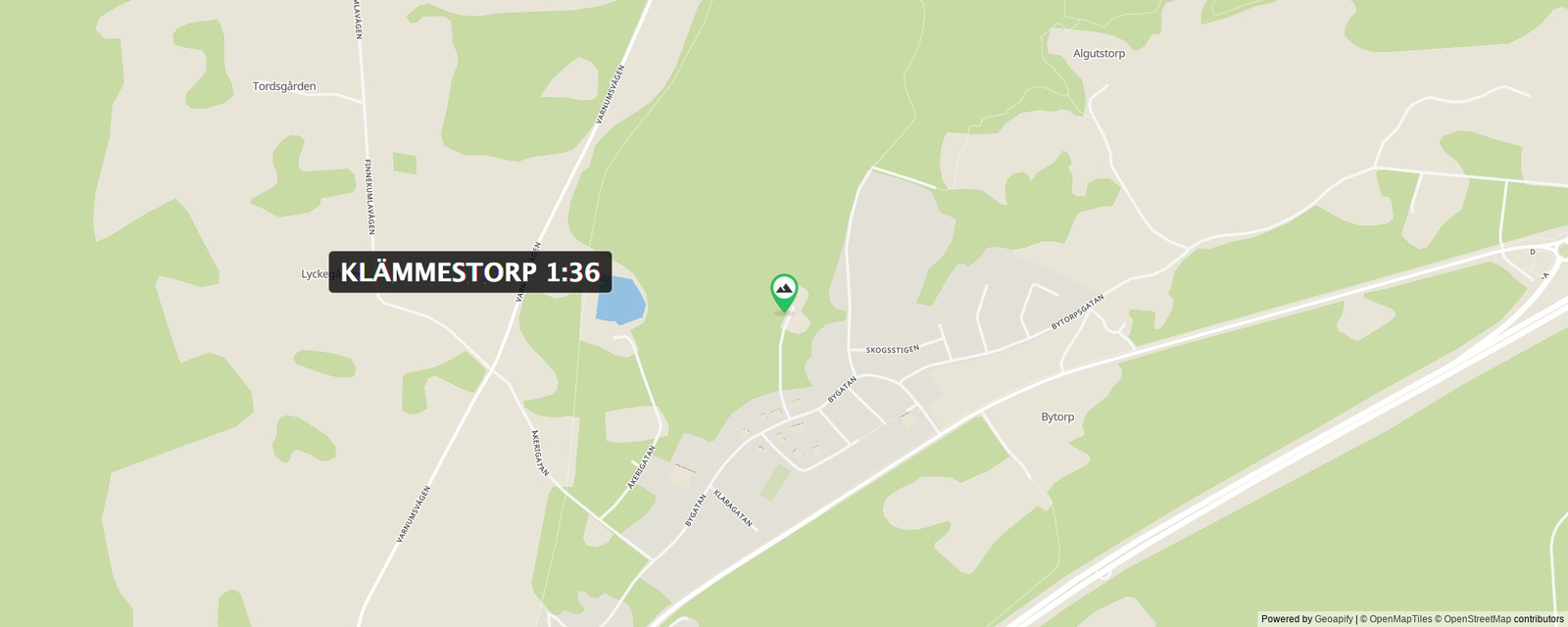 KLÄMMESTORP 1:36