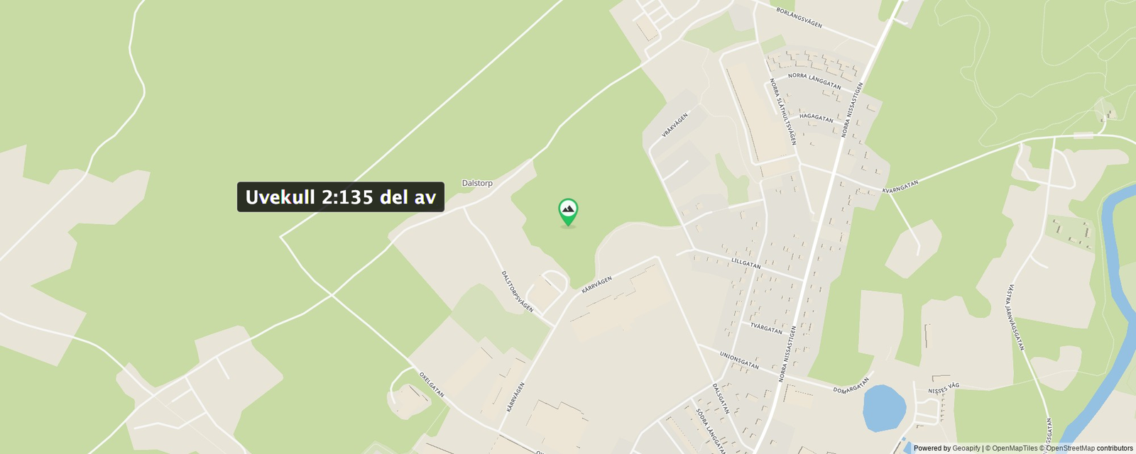 Uvekull 2:135 del av