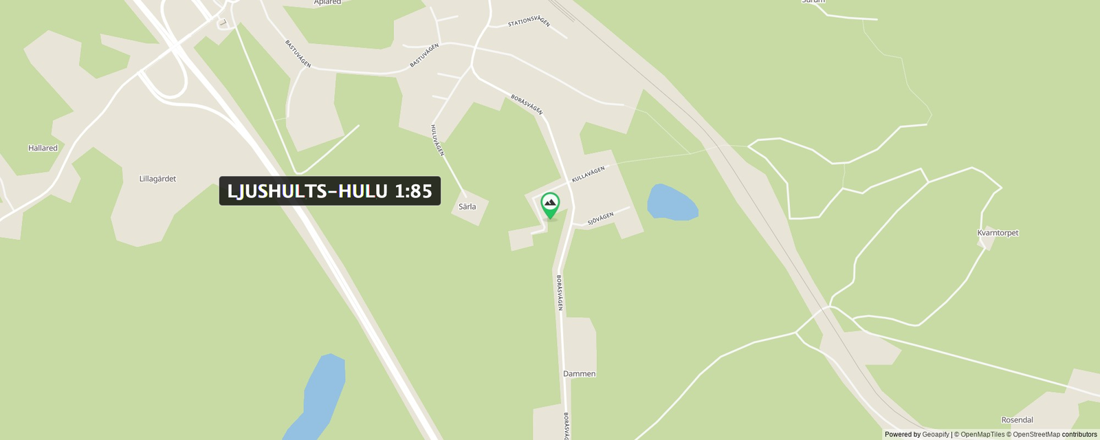 LJUSHULTS-HULU 1:85